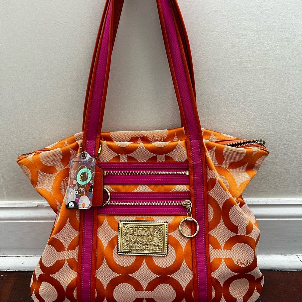 Coach Poppy Tote Bag